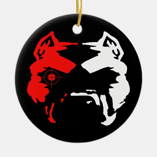 Pitbull Keramisch Ornament (Voorkant)