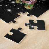 Pitbull-kerstboom met vlieglicht legpuzzel (Zijkant)