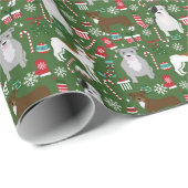 Pitbull kerstinpakpapier cadeaupapier (Rol Hoek)