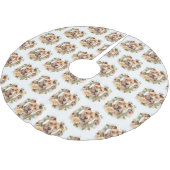 Pitbull Kerstkrans Feestelijke Pup Kerstboom Rok (Gekanteld)