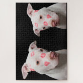 Pitbull Kisses Legpuzzel (Verticaal)