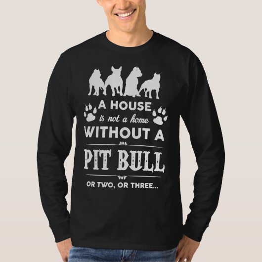 Pitbull Kleurrijk T-shirt (Voorkant)