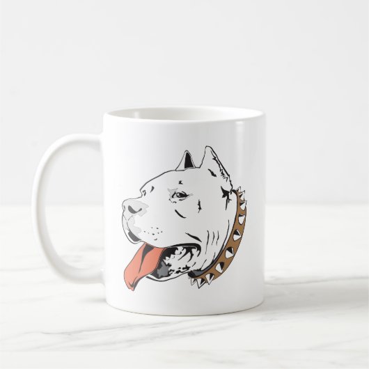 Pitbull Koffiemok (Links)