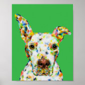 Pitbull-kunstposter Poster (Voorkant)
