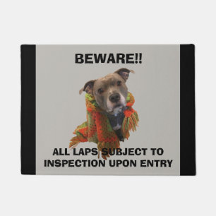Pitbull Lap Inspector Doormat Deurmat