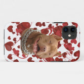 Pitbull liefde Case-Mate iPhone case (Achterkant (horizontaal))