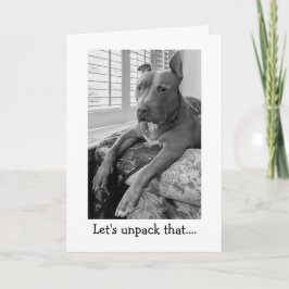 Pitbull Liefde Denk Aan Jou Kaart