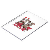 Pitbull-liefde Notitieboek (Linkerzijde)