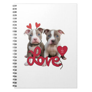 Pitbull-liefde Notitieboek