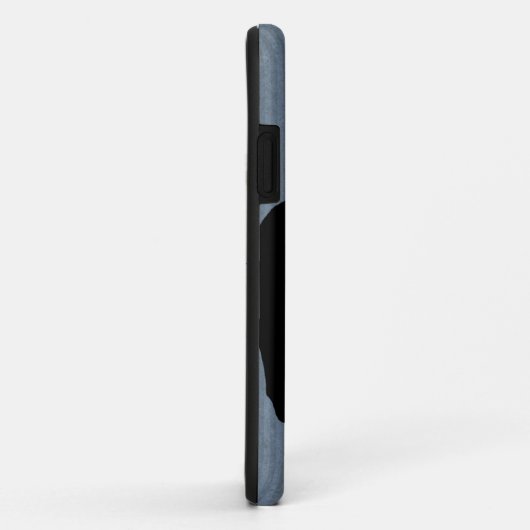 Pitbull Liefde Silhouet Case-Mate iPhone Case (Achterkant/rechts)