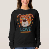 Pitbull Love Classic Trui (Voorkant)