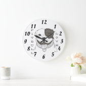Pitbull Love Clock Grote Klok (Huis)