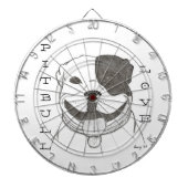Pitbull Love Dartboard Dartbord (Voorkant)