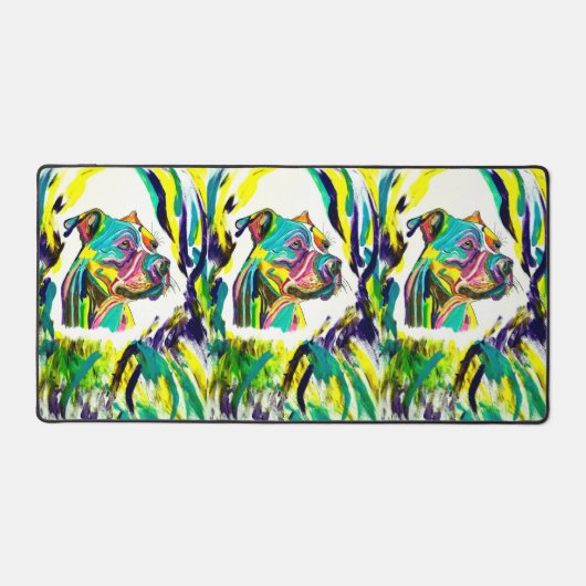 Pitbull love desk mat (Voorkant)