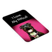 Pitbull Love Magneet (Rechterzijde)