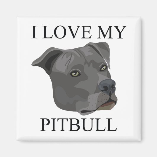 PITBULL Love Magneet (Voorkant)