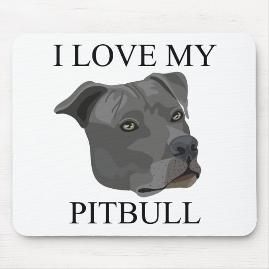 PITBULL Love Muismat (Voorkant)