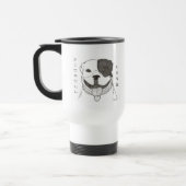 Pitbull Love Travel Mug Reisbeker (Links)
