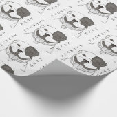 Pitbull Love Wrapping Paper Cadeaupapier (Hoek)