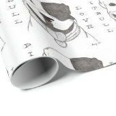 Pitbull Love Wrapping Paper Cadeaupapier (Rol Hoek)
