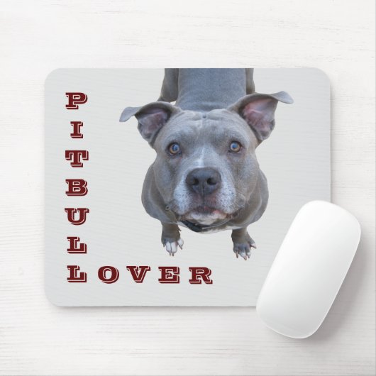 Pitbull Lover Mousepad Muismat (Met muis)