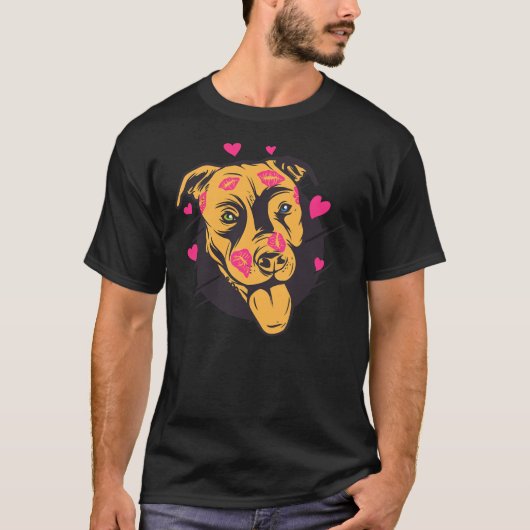 Pitbull Lover Pit Bull Dog Lover Animal Rescue T-shirt (Voorkant)