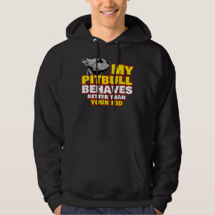 Pitbull Ma Dog Pet Decal Collar Speelgoed Pit Bull Hoodie