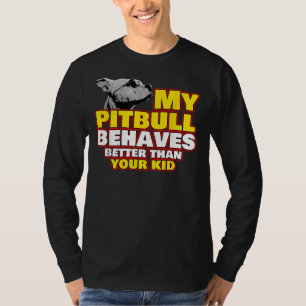 Pitbull Ma Dog Pet Decal Collar Speelgoed Pit Bull T-shirt