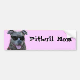 Pitbull Mam Bumpersticker