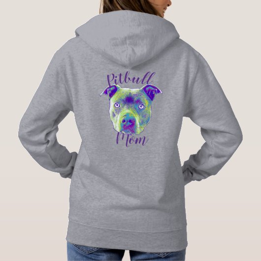 Pitbull Mam Dog Sweatshirt (Achterkant)