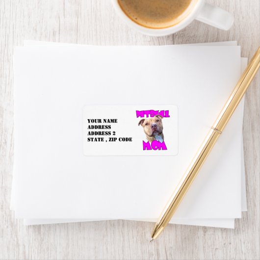 Pitbull Mam Etiket (Insitu)