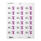 Pitbull Mam Etiket (Full Sheet)