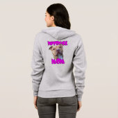 Pitbull Mam Hoodie (Achterkant volledig)