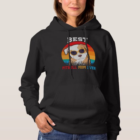 Pitbull Mam Hoodie (Voorkant)