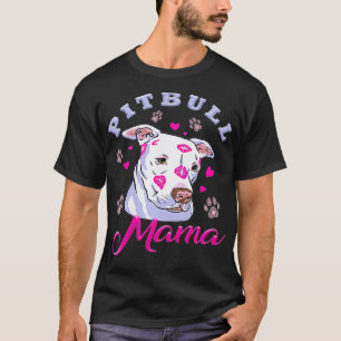 Pitbull Mam met Cute Pity Face, grappige Pitbull M T-shirt