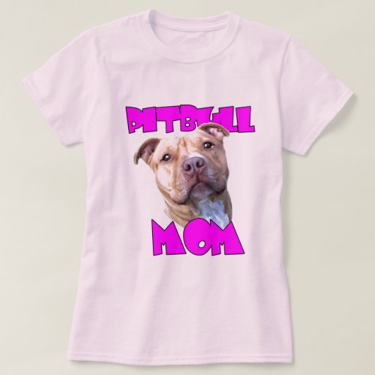 Pitbull Mam T-shirt (Design voorkant)
