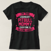 Pitbull Mam T-Shirt (Design voorkant)
