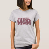 Pitbull Mam T-shirt (Voorkant)