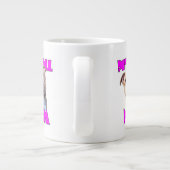 Pitbull mama Dog Grote Koffiekop (Achterkant)