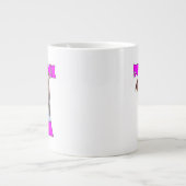 Pitbull mama Dog Grote Koffiekop (Voorkant)