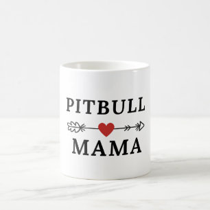 Pitbull Mama Pittie Moeder Leuke Pit Bull Koffiemok