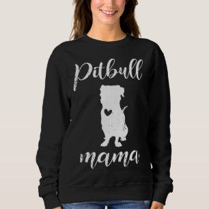 Pitbull Mama Schattige Hondenliefhebber Bont Mam Trui