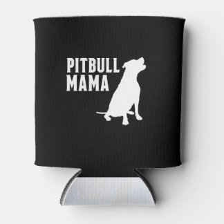 Pitbull Mama Silhouette Blikjeskoeler