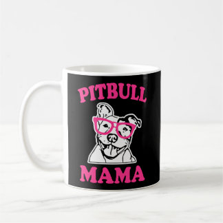 Pitbull Mama Vrouwen Pit Bull Hond Mam Roze Hoodie Koffiemok