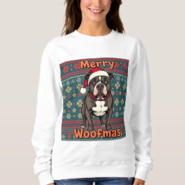 Pitbull Merry Woofmas Trui
