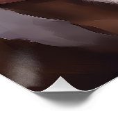 Pitbull met Sinterklaas Feestelijke Kerstmis Perfect Poster (Hoek)