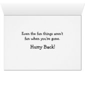 Pitbull met Skateboard Haast de Kaart terug (Binenzijde Horizontaal (Onderkant))