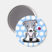 Pitbull met ventilator magneet (Voorkant / Achterkant)