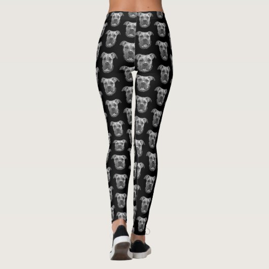 Pitbull mode leggings (Achterkant)
