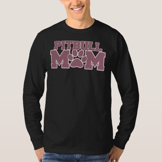 Pitbull Moeder 49 T-shirt (Voorkant)